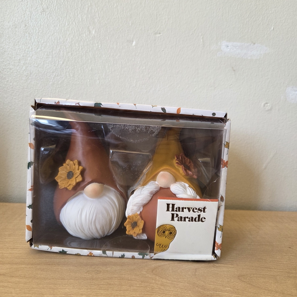 Harvest Parade Gnome Figurines